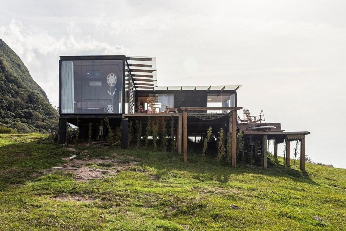 Апартаменты Casa De Vidro Алфреду-Вагнер Экстерьер фото